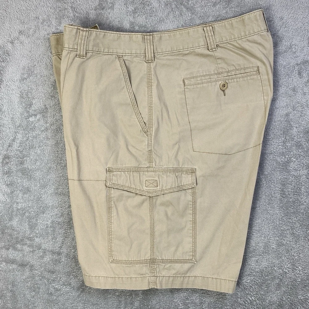 Red Head Shorts Men Beige Sz 40 Cargo 100% Cotton Utility Hiking Outdoors Casual